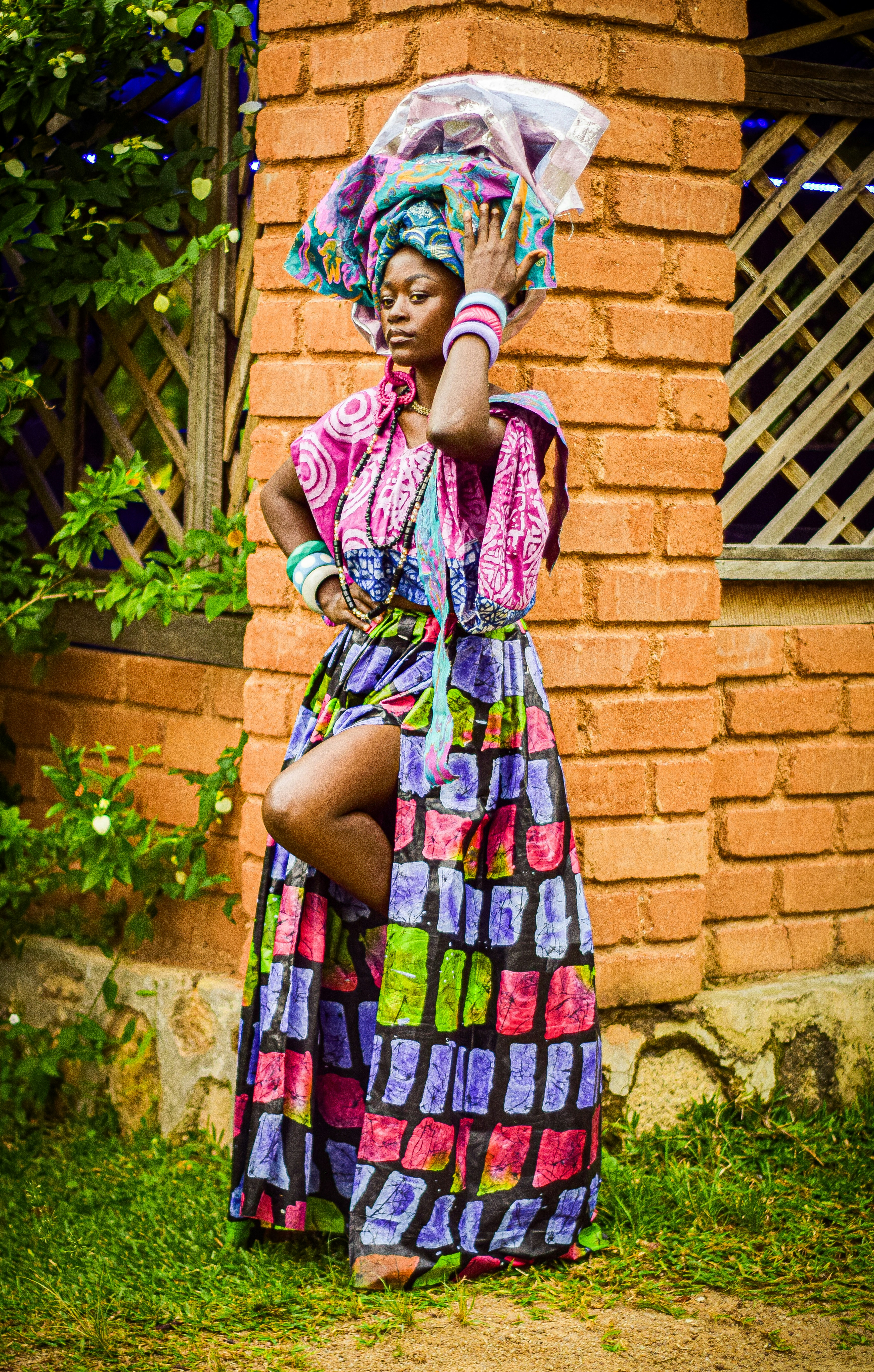 Woman in vibrant patterned traditional clothing - Free Photo on Unsplash
