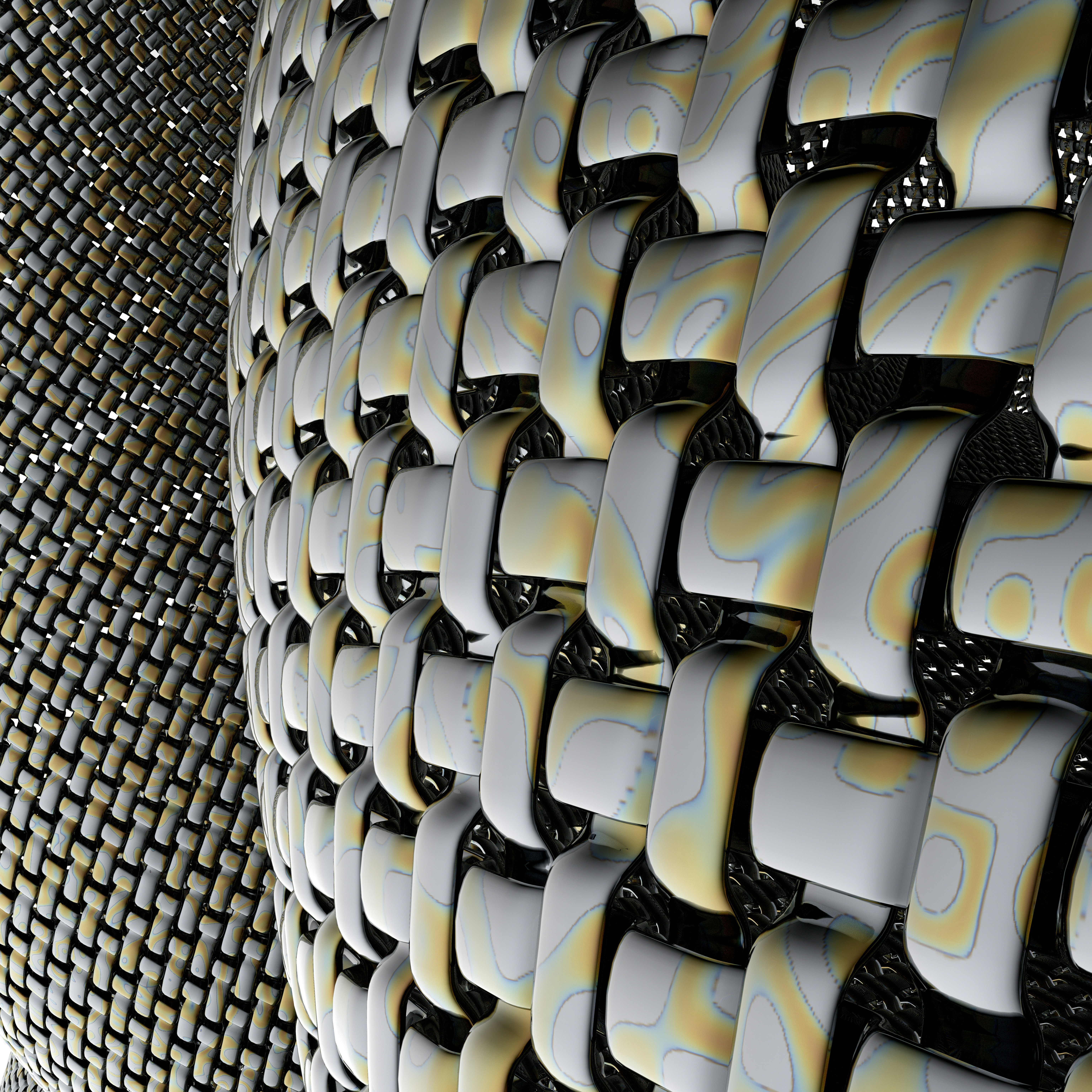 Curved metallic woven pattern - Free Photo on Unsplash