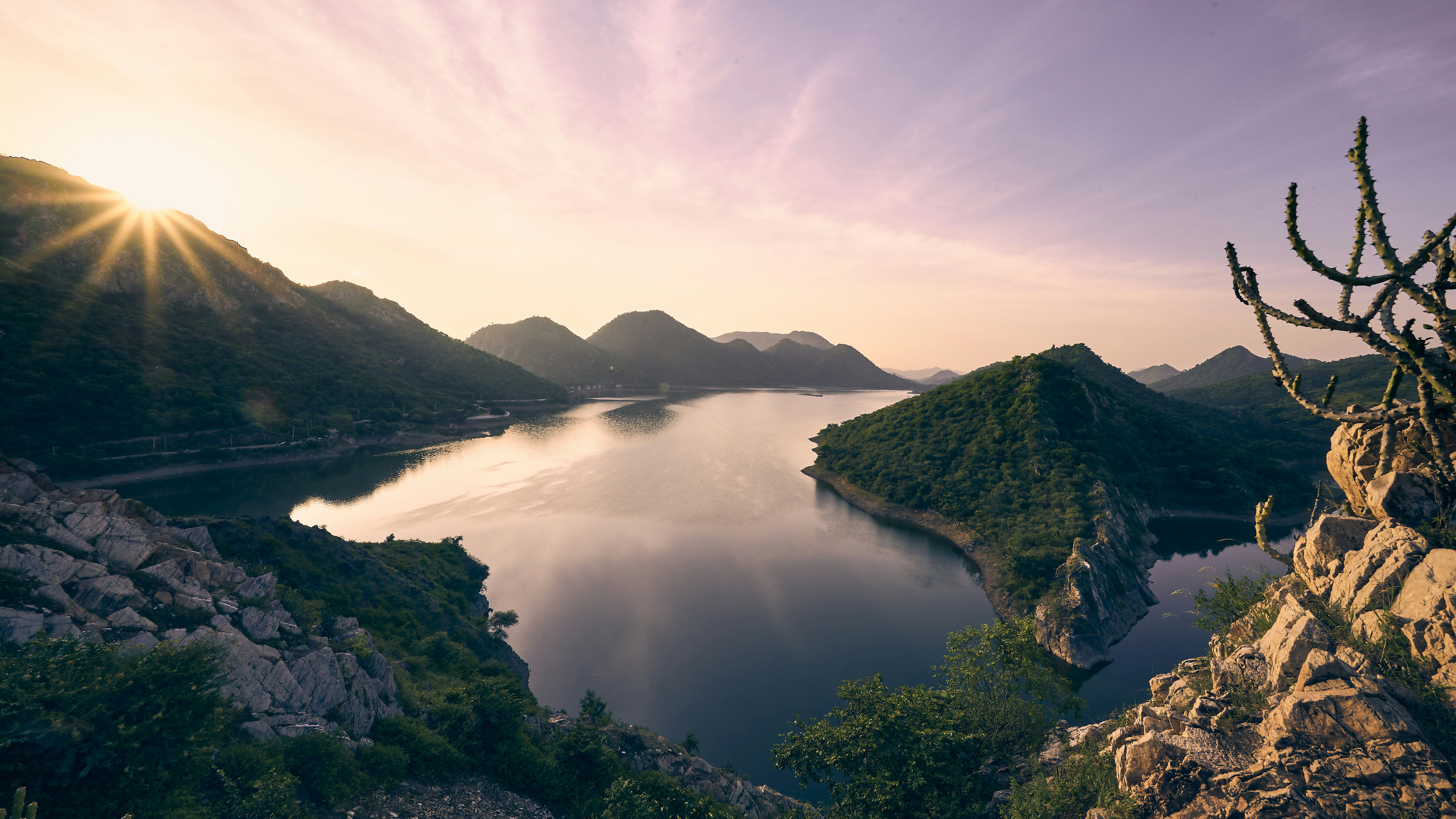 Calm lake between green mountains - Free Photo on Unsplash