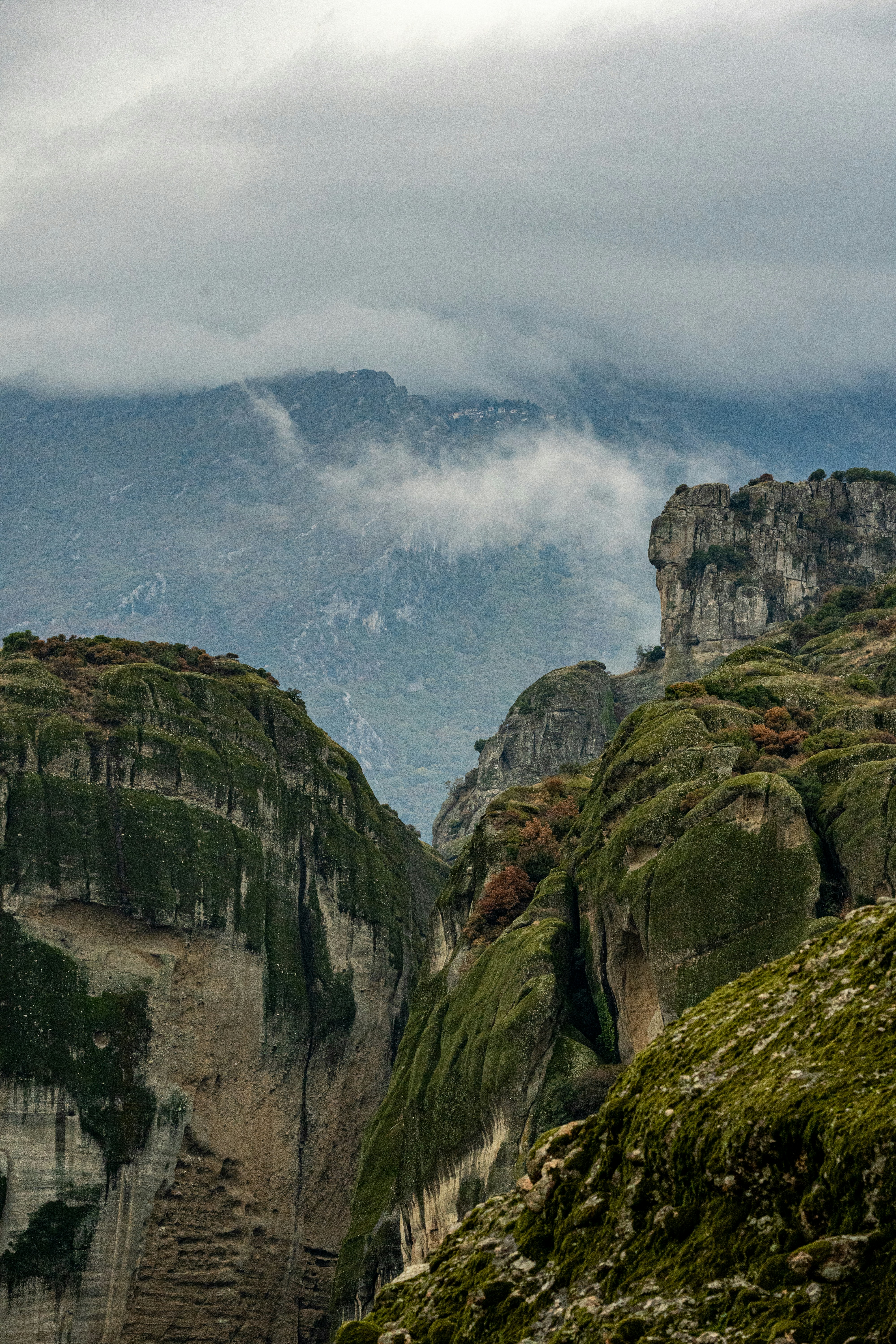 Mossy rock formations in mountain valley - Free Photo on Unsplash