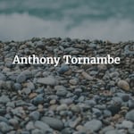 Avatar of user Anthony Tornambe