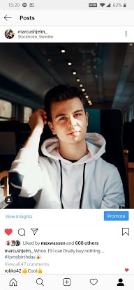 Go to Marcus Hjelm's profile