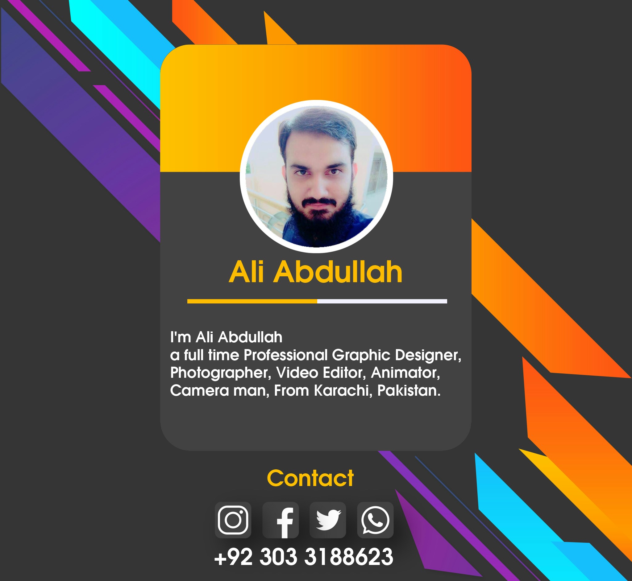 Go to Ali Abdullah's profile