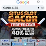 Avatar of user Garuda138 Slot Gacor Terbaru 2023