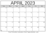 Avatar of user April Calendar