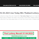 Avatar of user Thai Lottery Winers