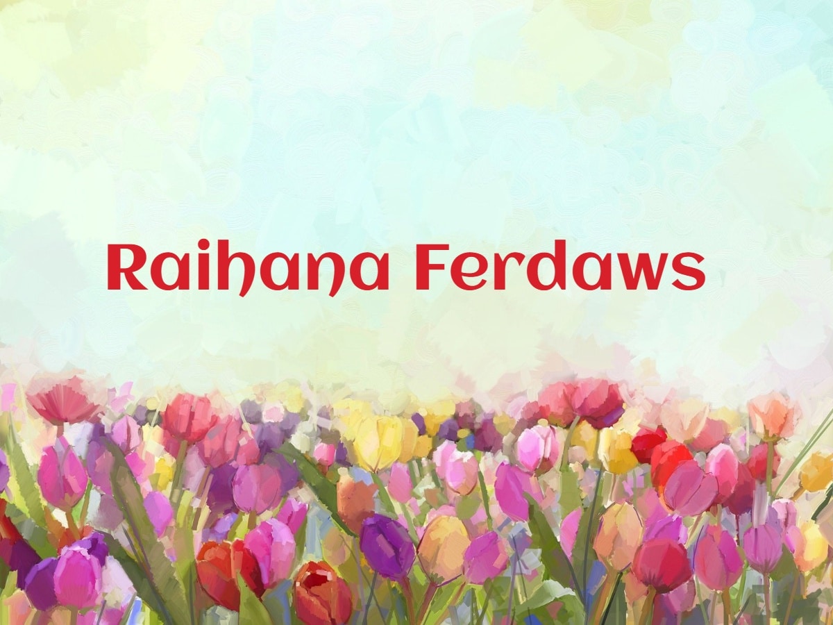 Go to Raihana Ferdaws's profile