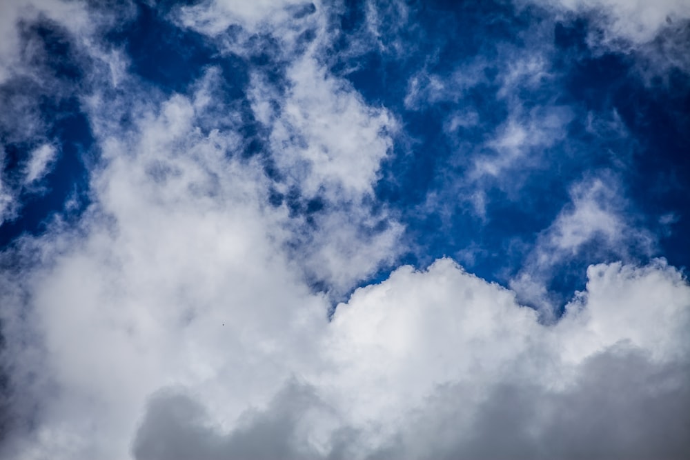 white clouds at daytime