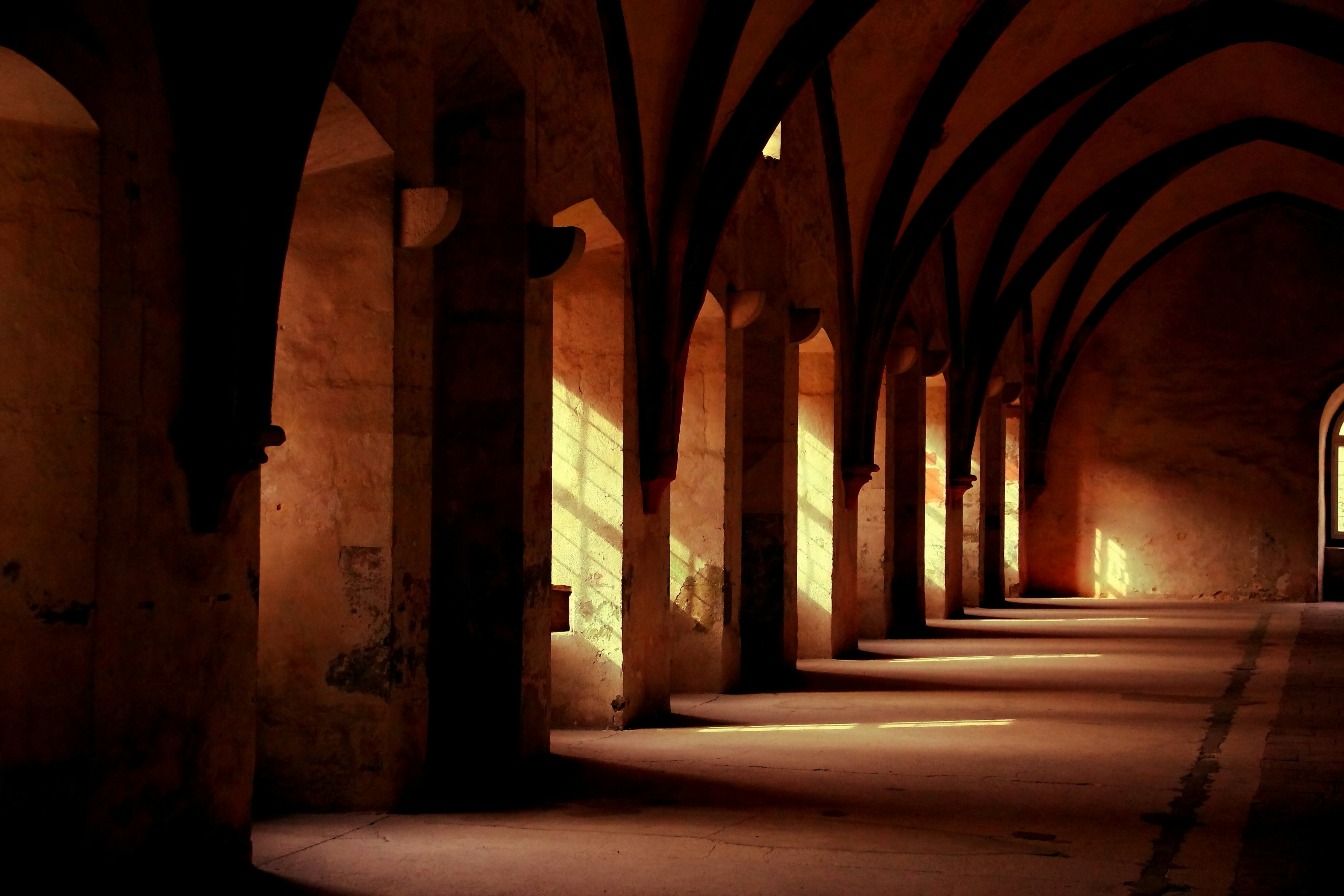Dim cloister