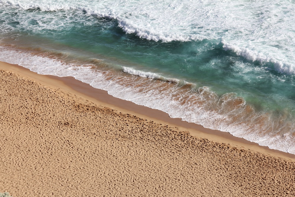 aerial photography of ocean