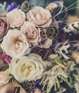 bouquet assorted-color flowers