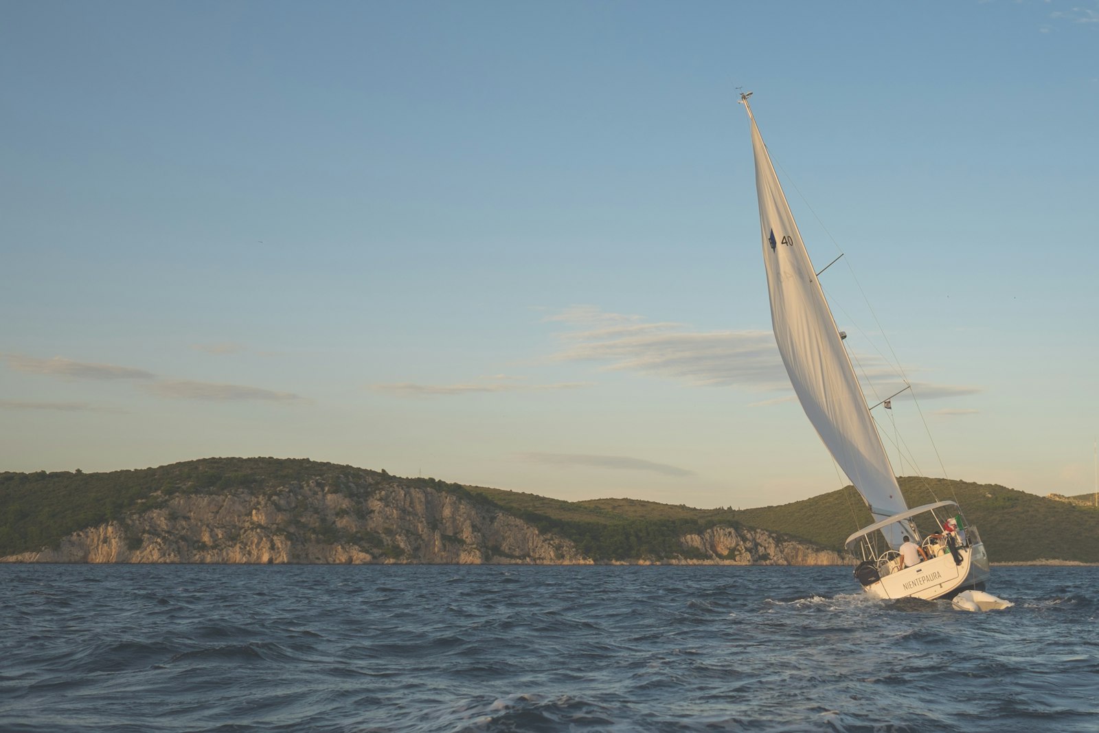 Fujifilm X-E2 sample photo. White sailing boat on photography