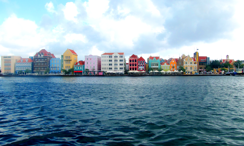 body of water near buildings