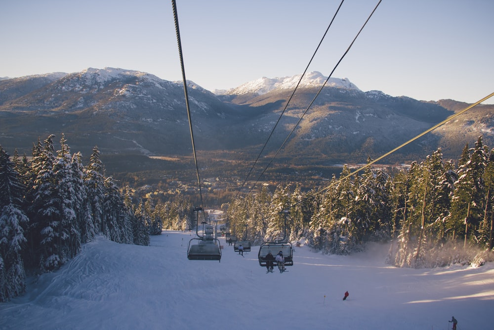 zip line in-front mountain