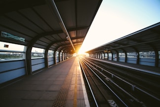 photo of train station