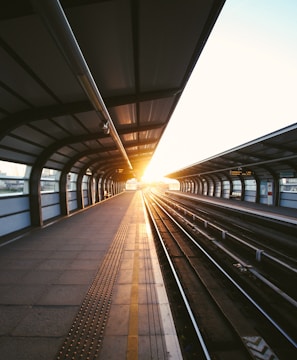 photo of train station