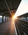 photo of train station