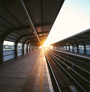 photo of train station