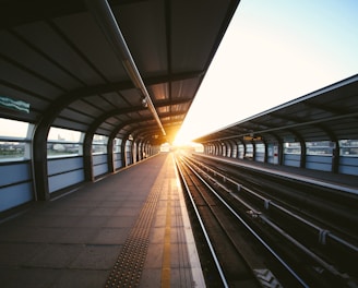 photo of train station