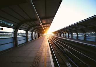 photo of train station