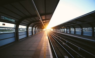 photo of train station