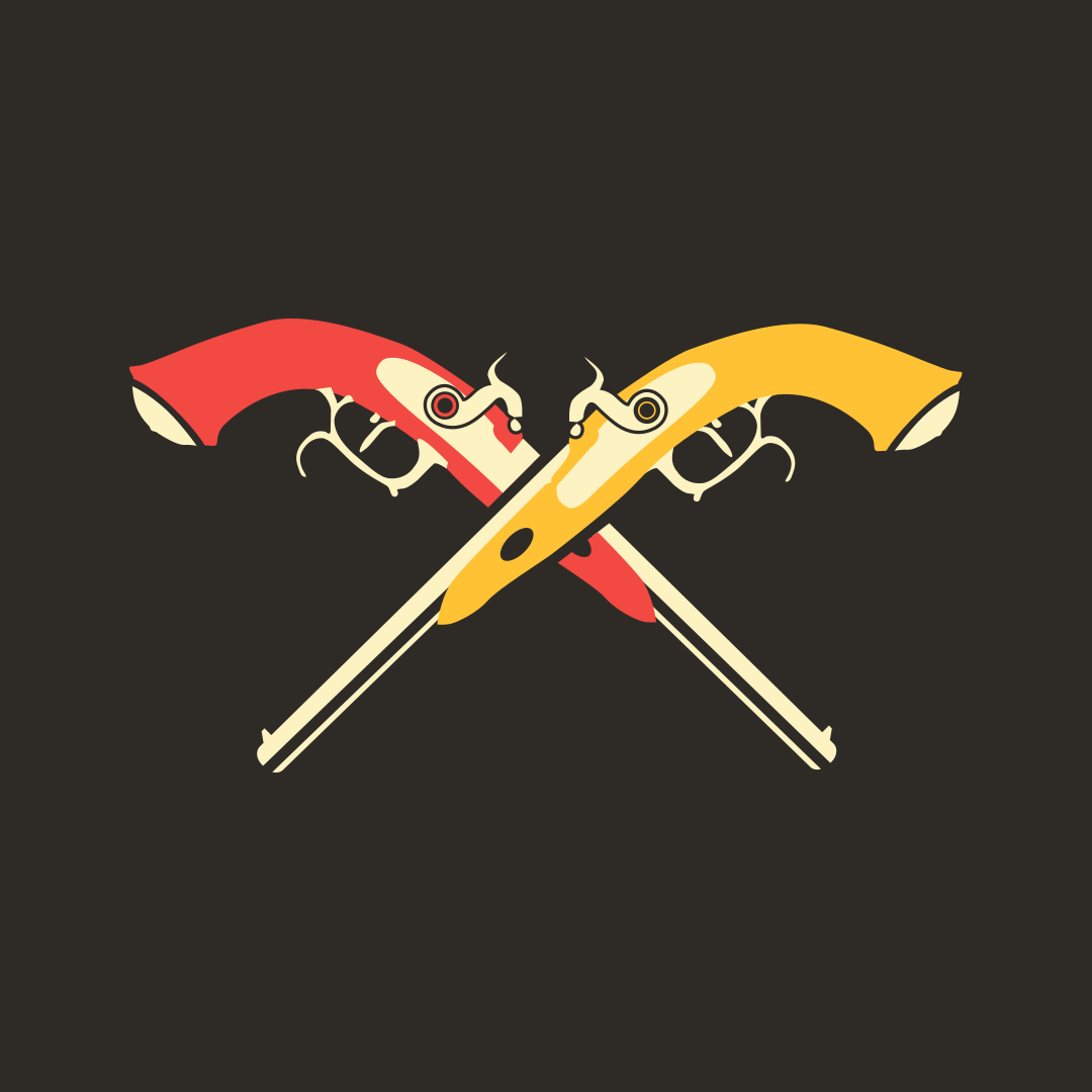 검은색 배경에 가위와 가위 한 쌍