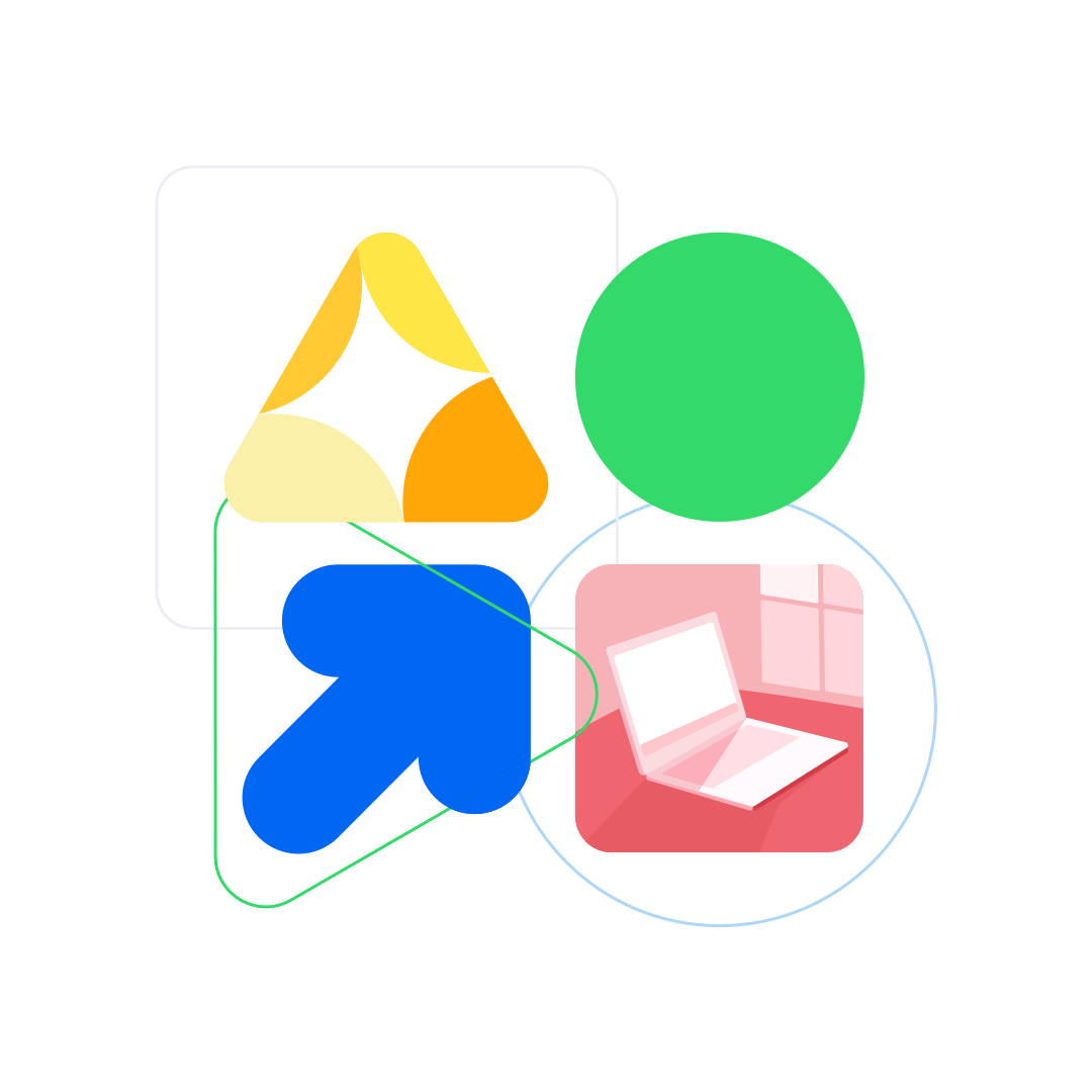 흰색 배경에 다채로운 로고가 그려져 있습니다