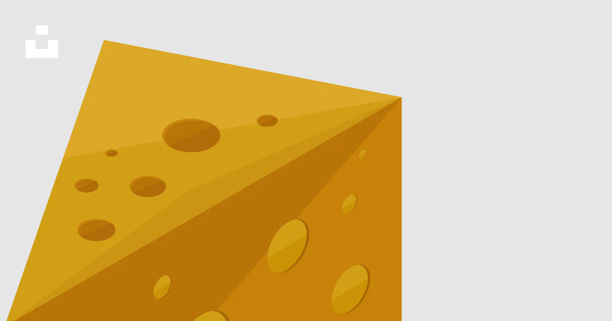Trozo Vector Un trozo de queso sobre fondo blanco vector – Imagen de Ilustración ...