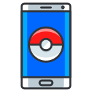 Un telefono cellulare con un poke poke poke poke poke poke po