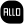 A black and white logo with the word allo