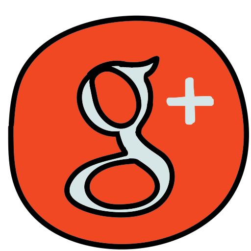 The logo for google plus