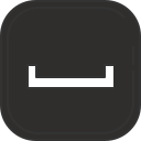 Una foto en blanco y negro de un objeto cuadrado