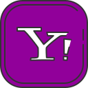 A purple square with the letter y on it