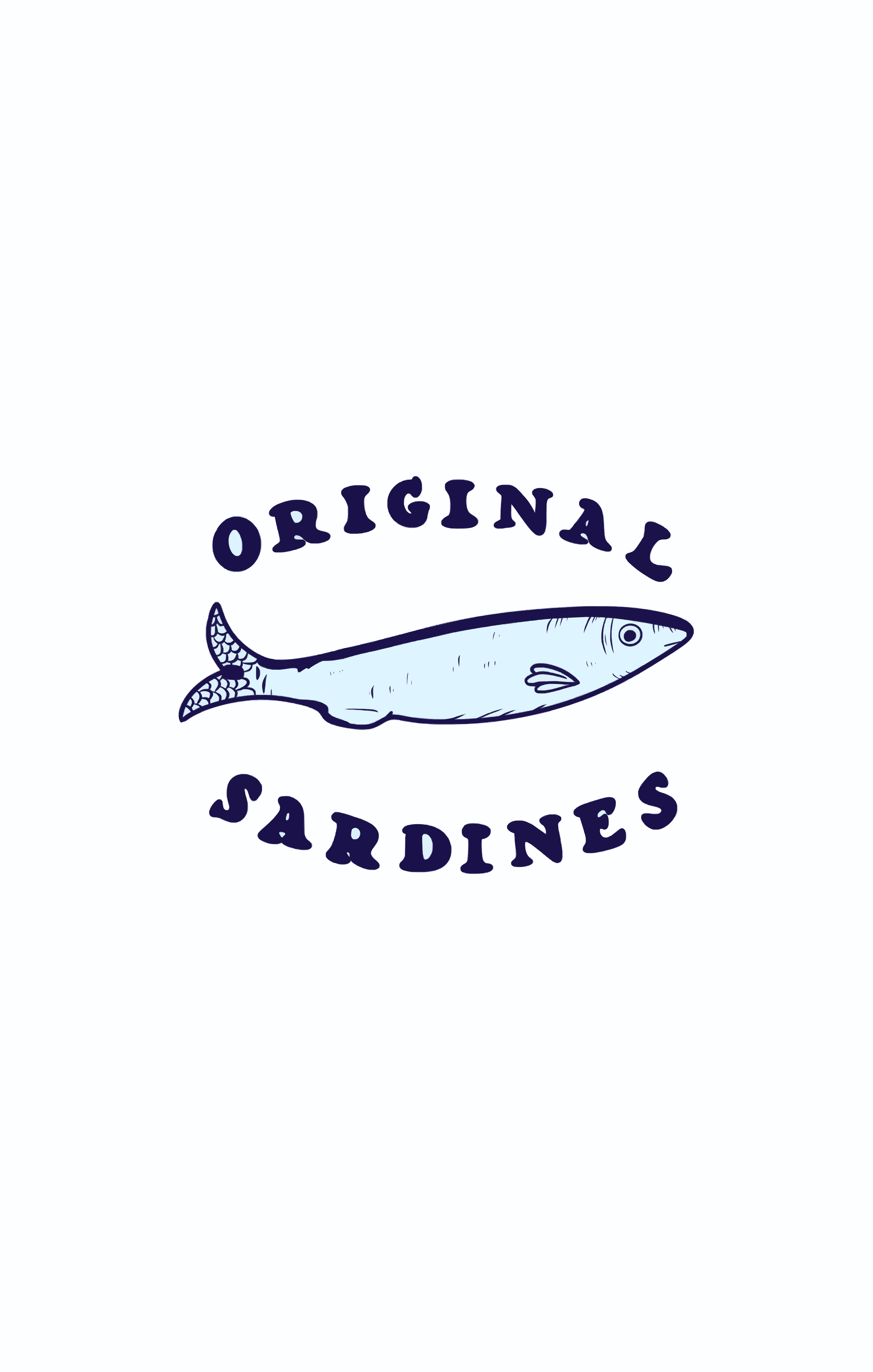 The image shows "original sardines."