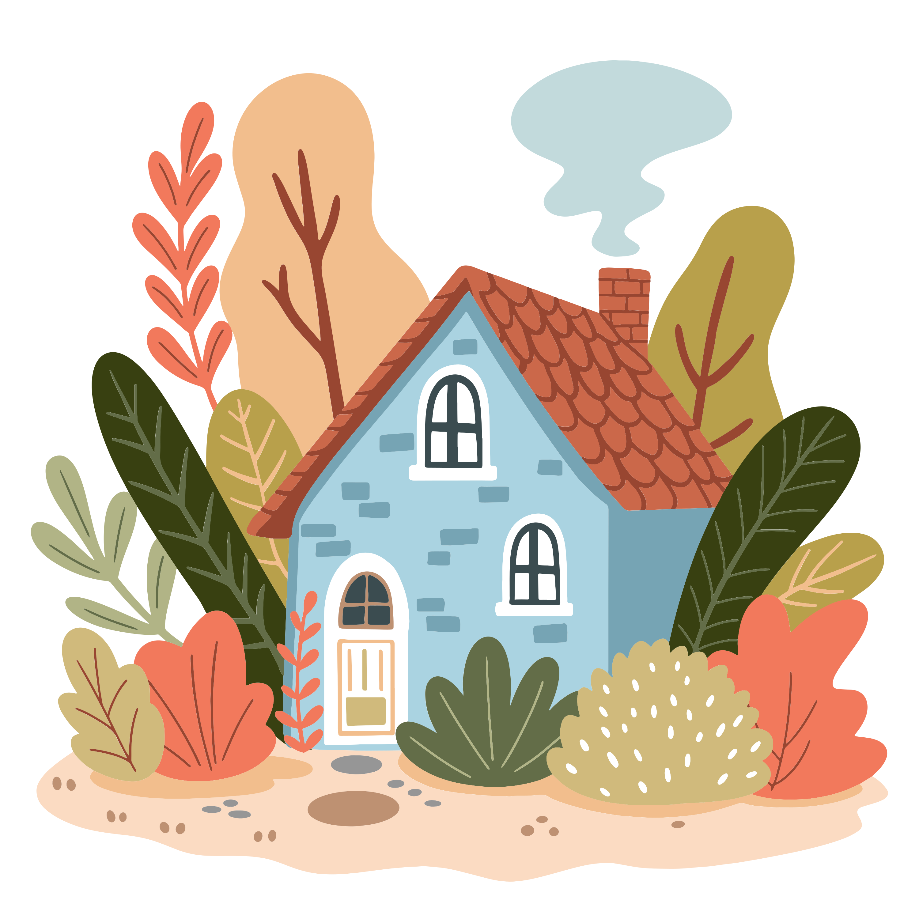 Casa Ilustraciones | Descarga vectores en Unsplash, image size:3000x3000