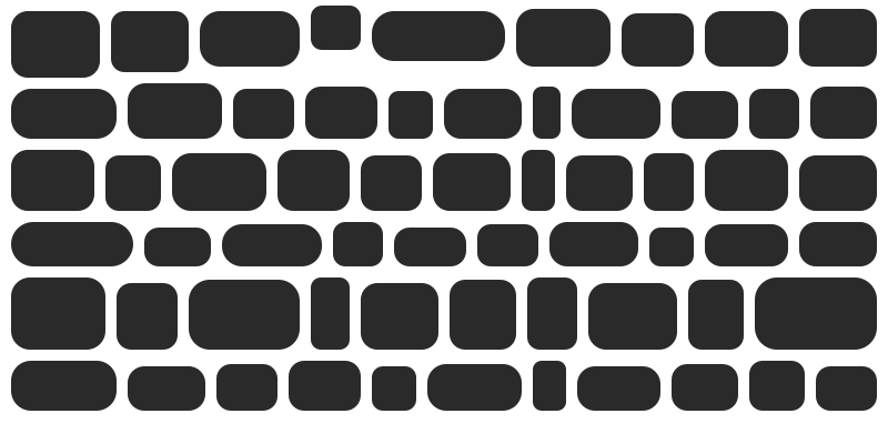 レンガ壁のパターンです。