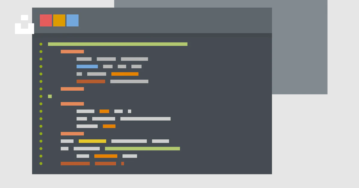 Empty Coding Window Coding windows with lines of text are shown. vector – Free Computer ...