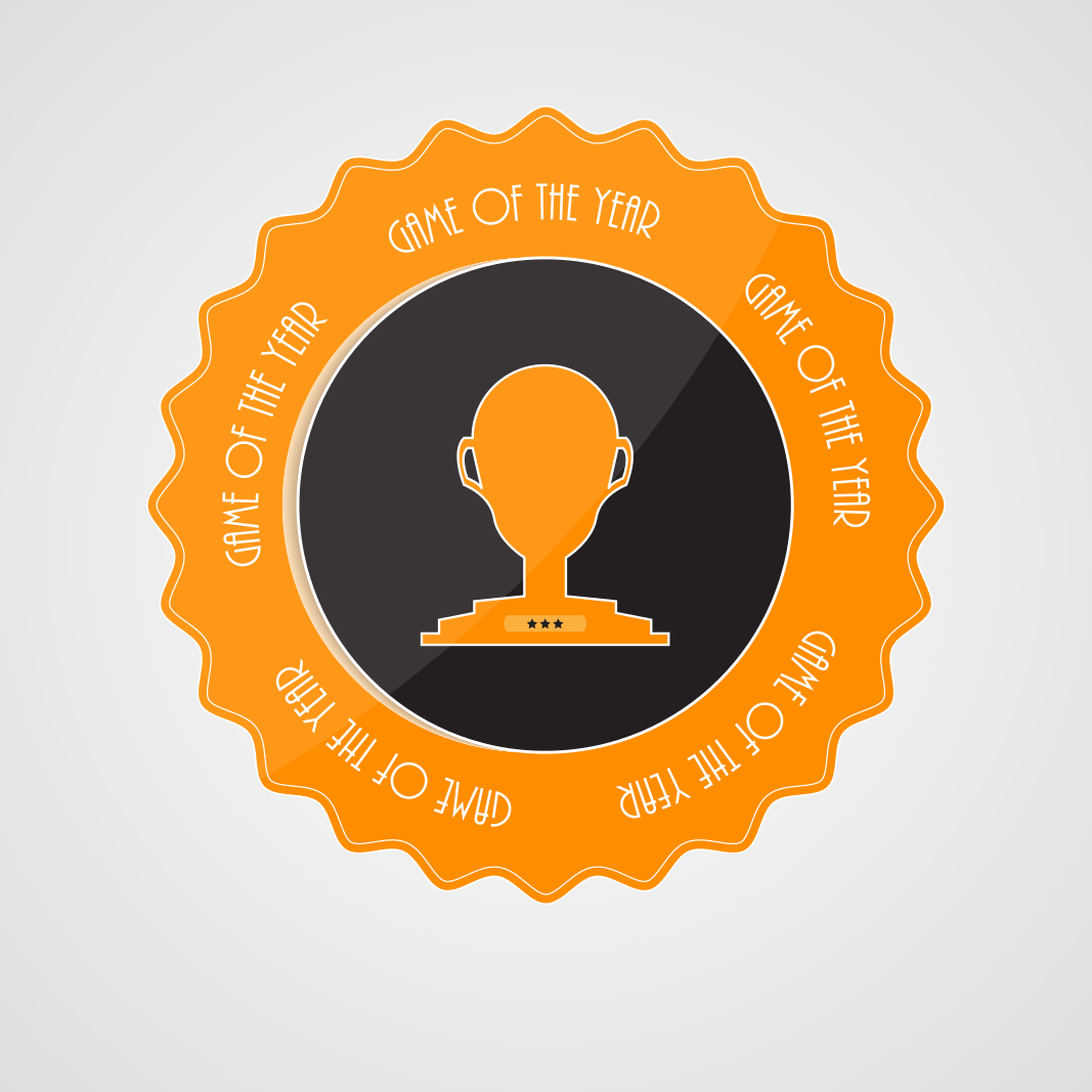 Game of the year award features a person icon.