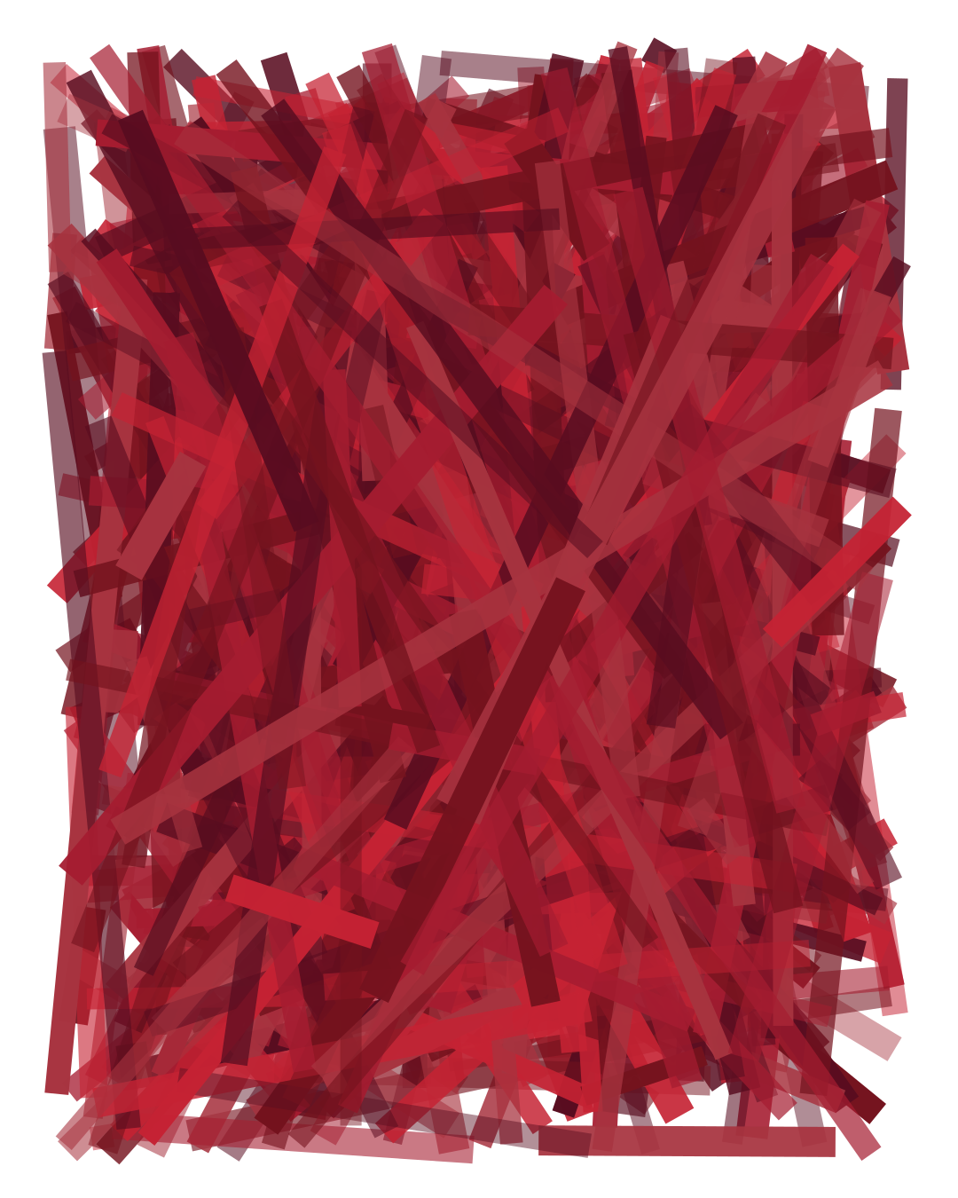 Red abstract ribbons are layered and overlapping. vector – Free ...