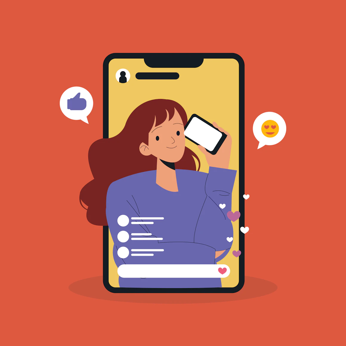 Abstract data and analytics illustration