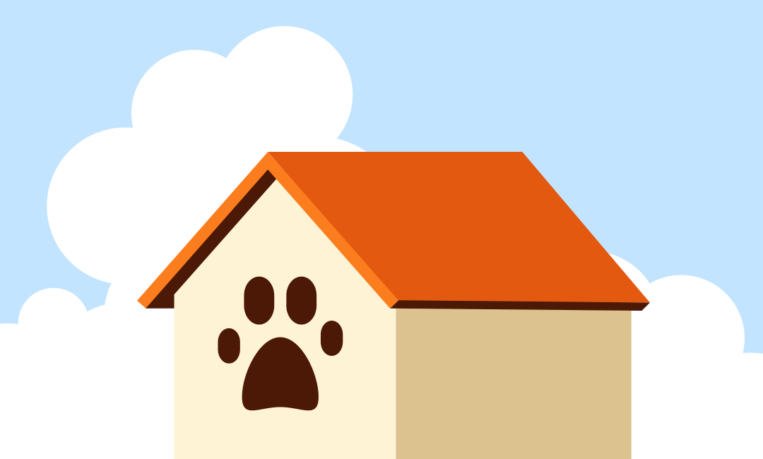 Une niche pour chien avec une empreinte de patte dessus vectoriel – Image  gratuite de Chat sur Unsplash, image size:3000x1805