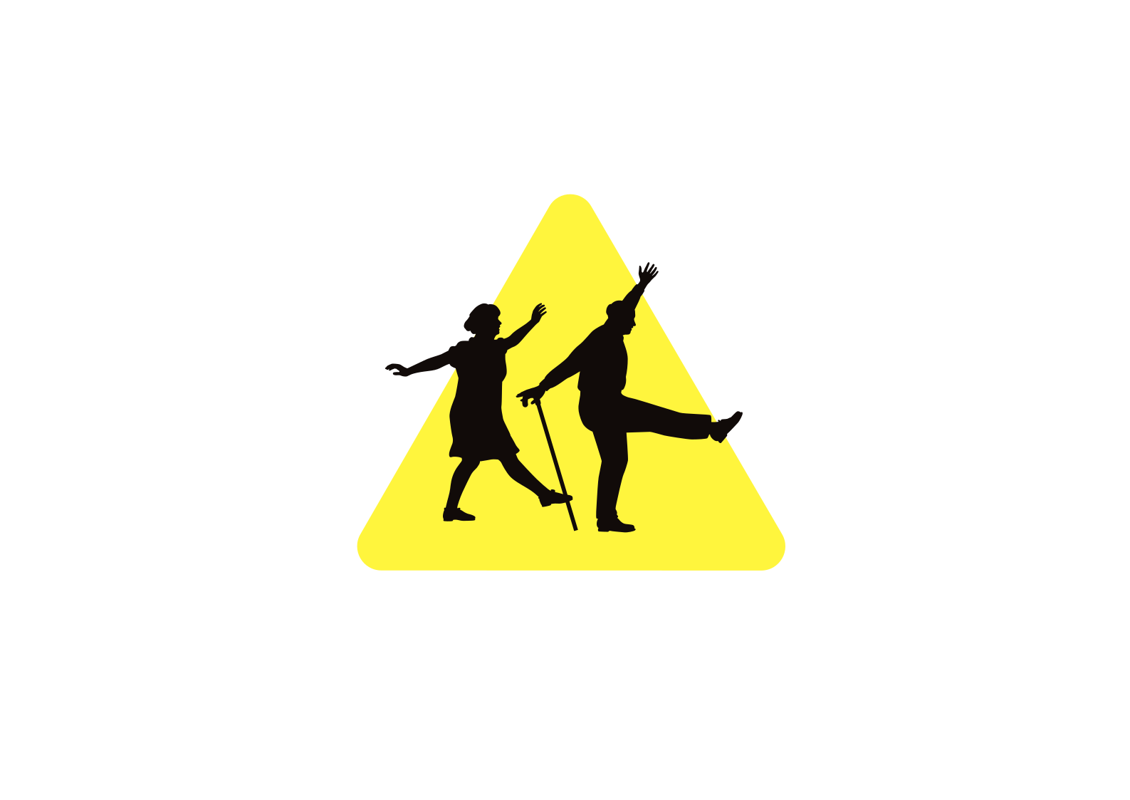 다양한 신체 활동을 통해 건강을 관리하는 시니어들의 일러스트