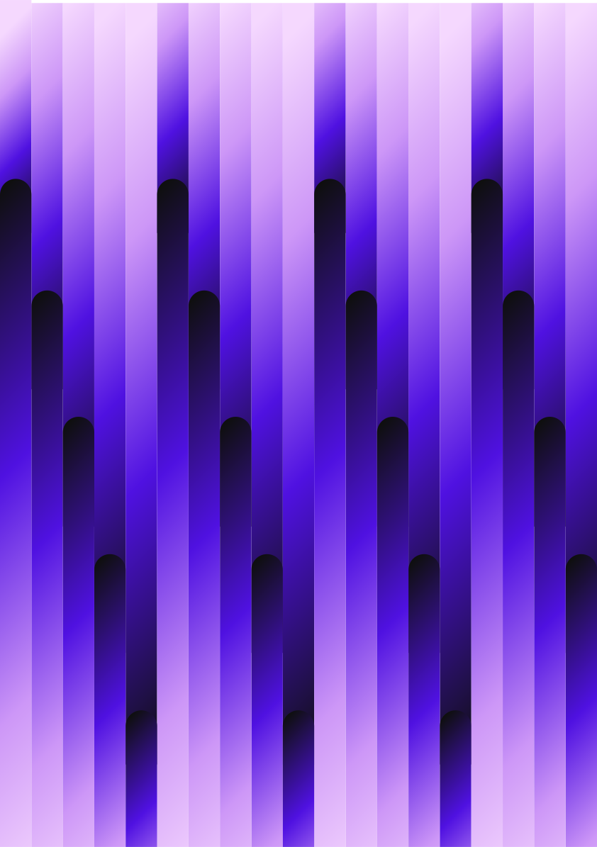 Abstract vertical stripes in shades of purple and black.