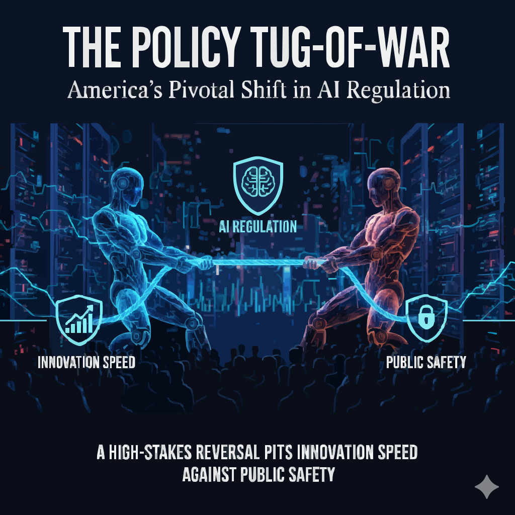 The Policy Tug-of-War: America s Pivotal Shift in AI Regulation