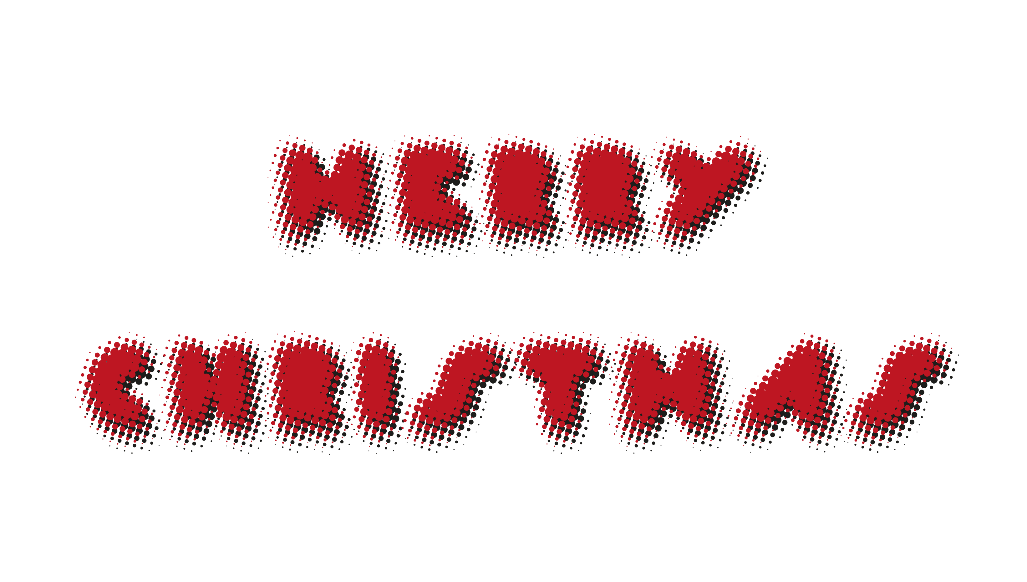 Texto de textura roja dice feliz Navidad