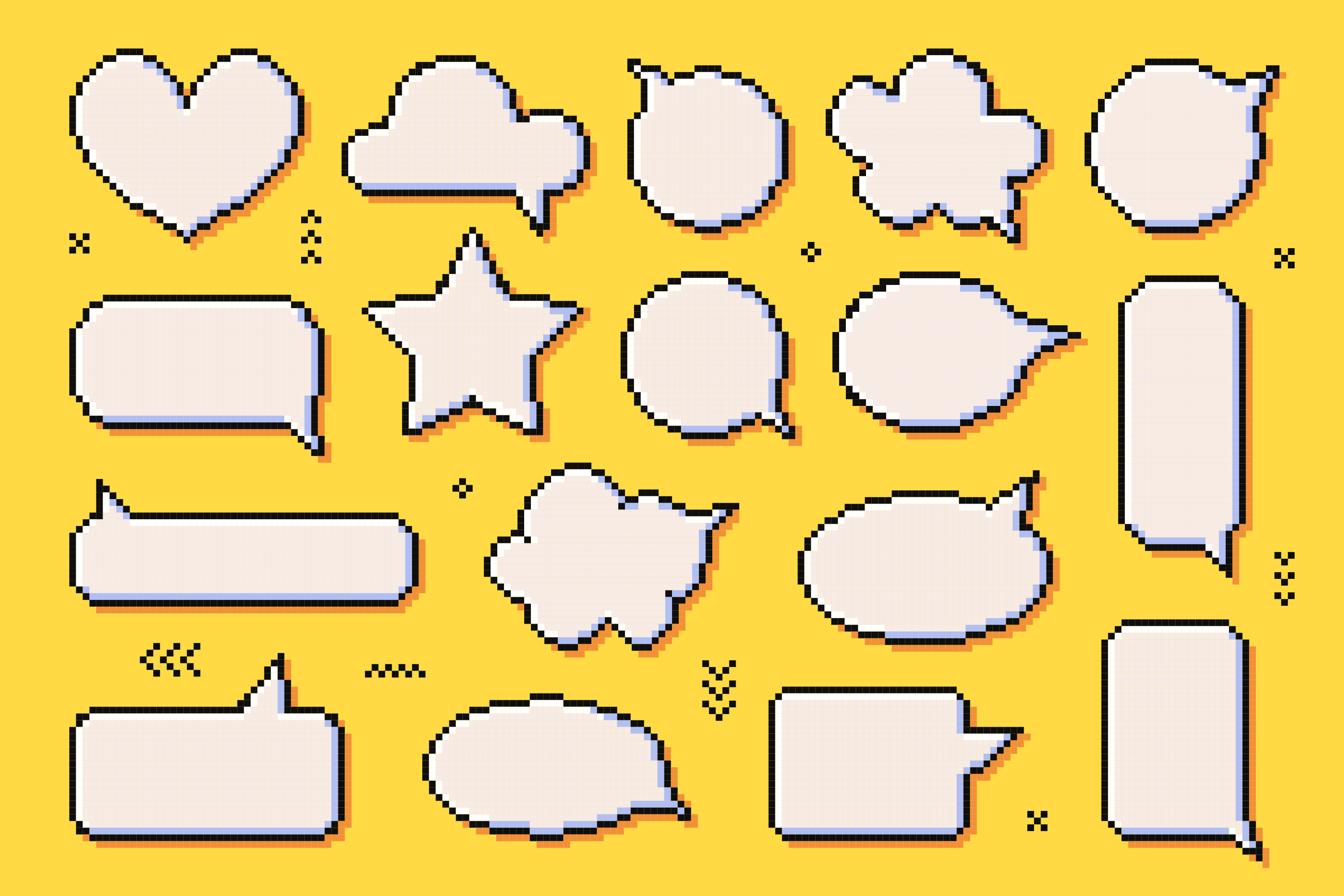 Pixel Perfect Icon Set