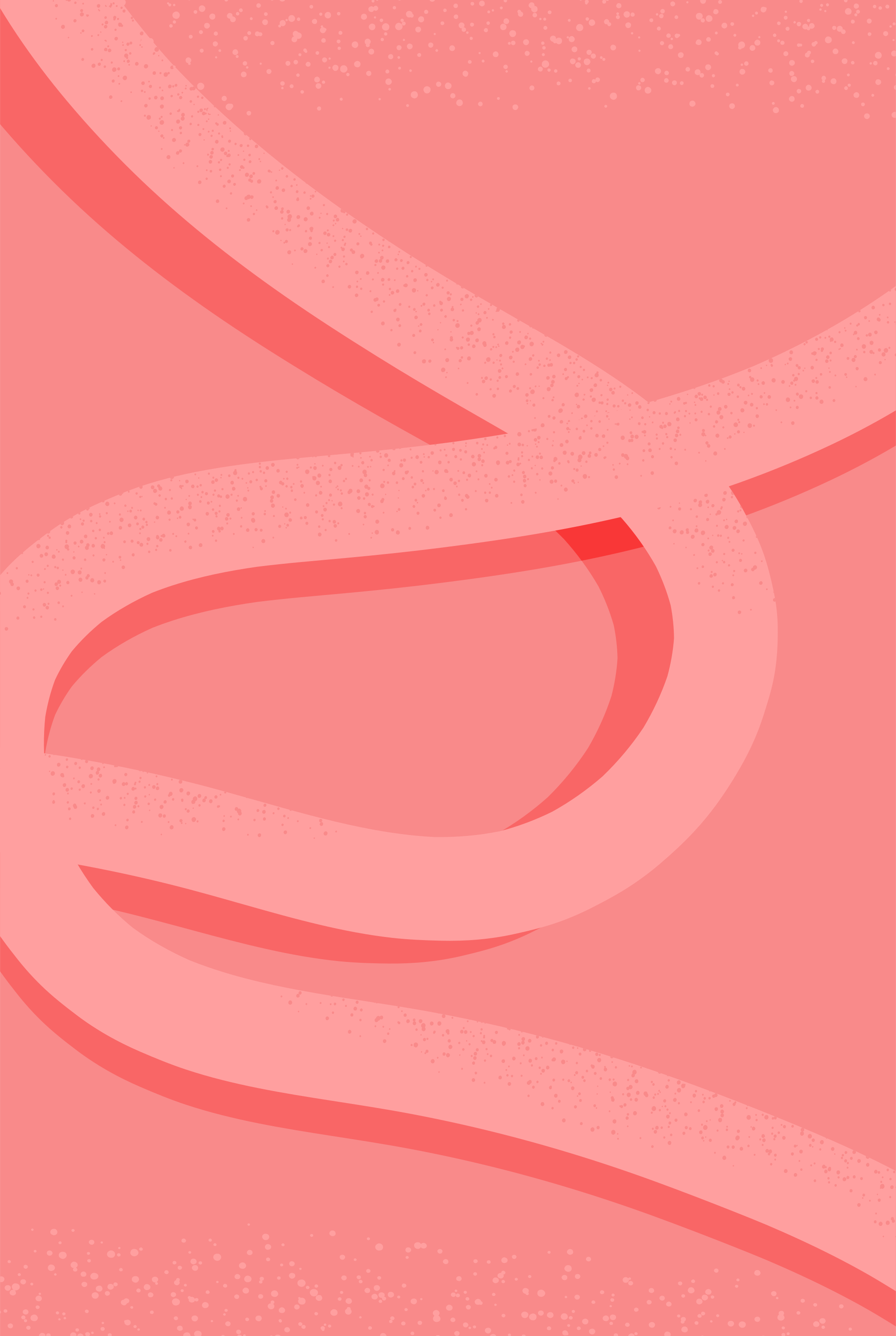 Fundo rosa abstrato com linhas curvas