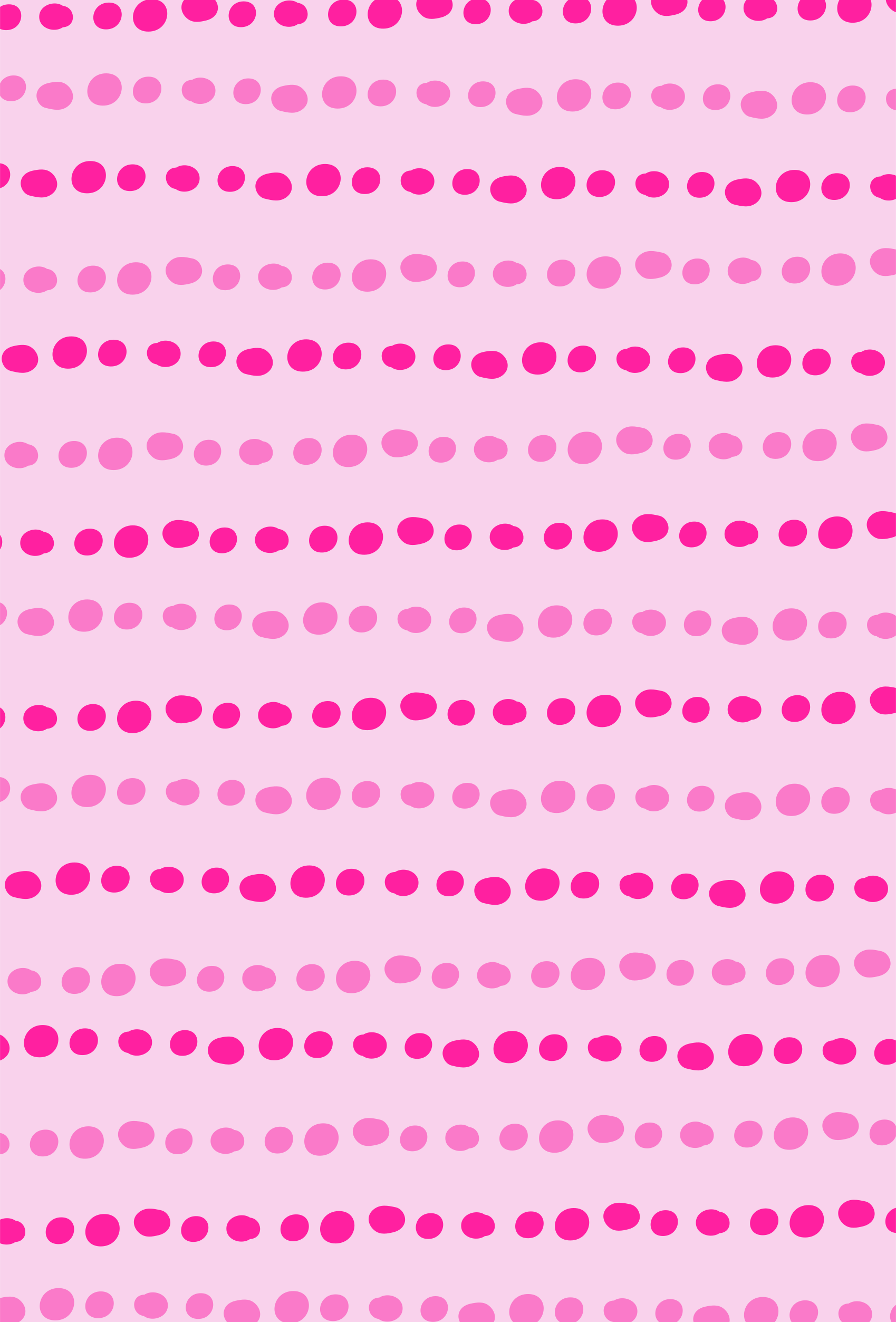 Pontos rosas sobre um fundo rosa claro