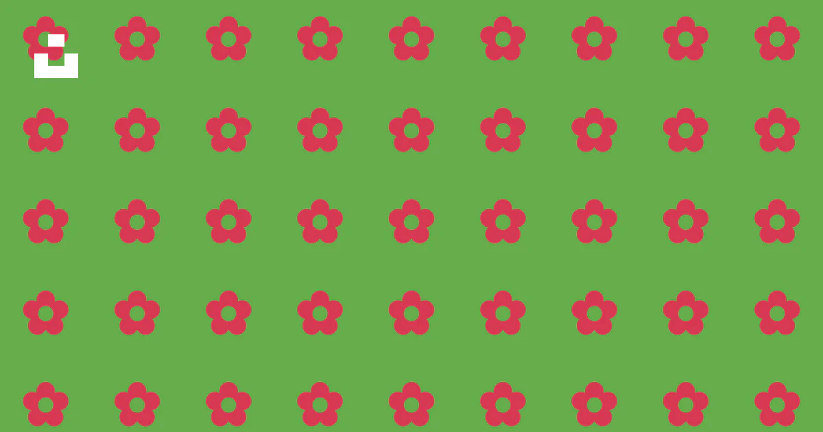 Splash Design Vector Hd A repeating pattern of red flowers on a green background - Free Vector ...