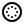 Une icône de chargement circulaire noire avec des points.